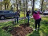 The NJ Tree Foundation partnered with the PSEG Foundation and the Arbor Day Foundation to plant 30 trees at Ivy Hill Park in Newark on Tuesday.