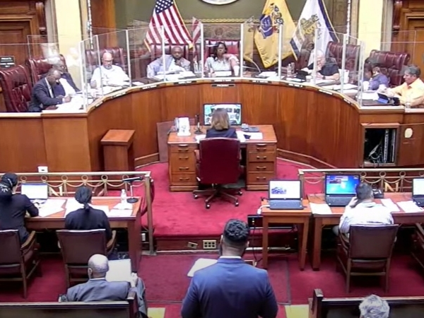 On Tuesday, Luis Ulerio, the director of the mayor’s Office of Homeless Services, gave a presentation about the city’s three-year plan to end homelessness.