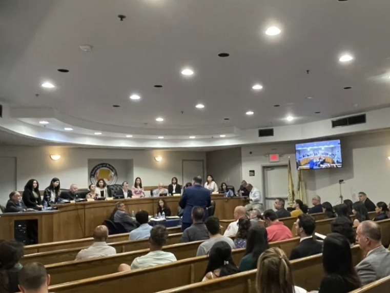 The Belleville Town Council held a public meeting on June 13. Topics up for discussion included new ordinances, redevelopment and other municipal business.