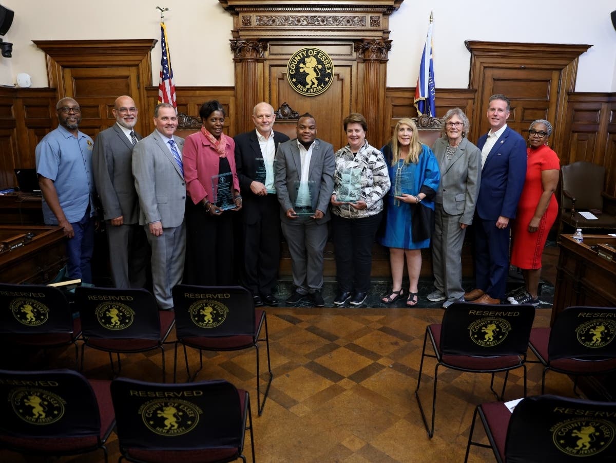 A Bloomfield resident was honored at the Essex County Board of County Commissioners’ inaugural Pride Month celebration earlier this week.