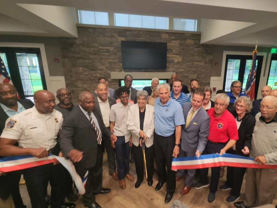 A new, larger Wally Choice Community Center and synthetic grass surface practice football field recently opened at Glenfield Park in Montclair and Glen Ridge.