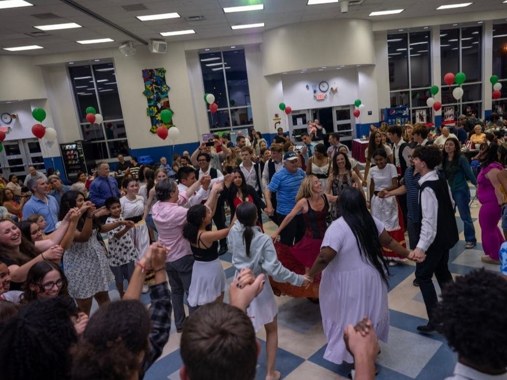 West Orange High School recently came alive with a celebration of Italian culture at a well-attended “La Notte Italiana Brillava” – or Italian Night.

