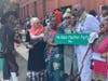 Peace activists from Newark attended a street naming ceremony at the site of the original Black Panther Party’s Harlem chapter in New York City on Sunday.