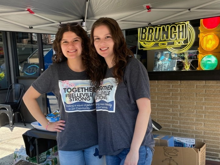 A pair of sisters from Essex County recently continued their mission to make the world a better place with the latest installment of their “Wave of Positivity” campaign.