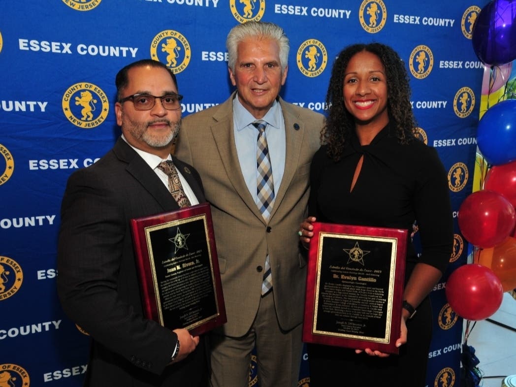 Evelyn Cantillo and Juan Rivera earned “Stars of Essex” during an annual Latino Heritage Celebration held for 2023.