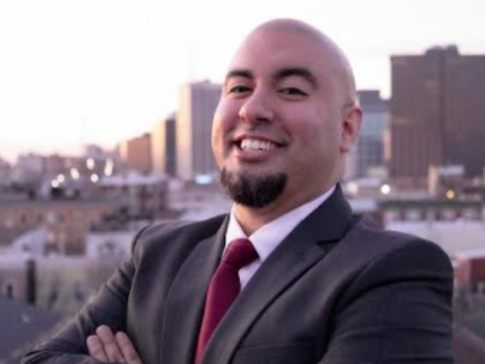 The Newark Board of Education unanimously voted to select Thomas Luna as its replacement for former board member Asia Norton this week. Above, a campaign photo of Luna from 2022.