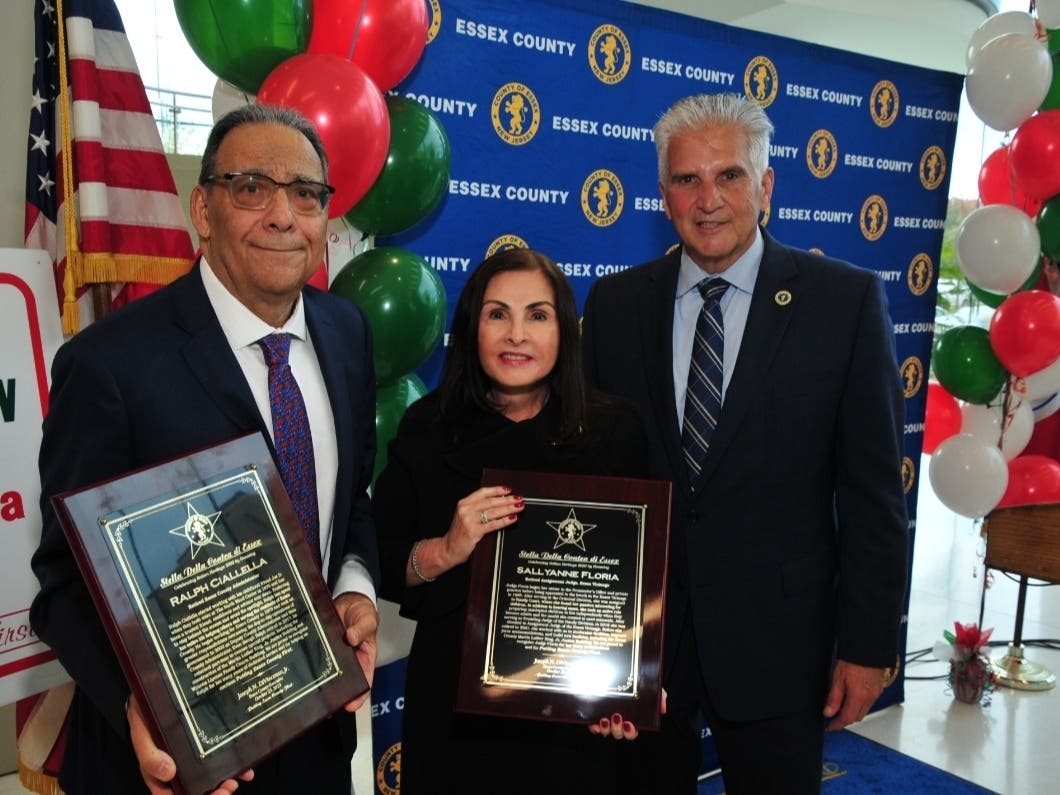 Two community leaders in Essex County with ties to Newark were recently honored at the county’s 2023 Italian American Heritage Month celebration.