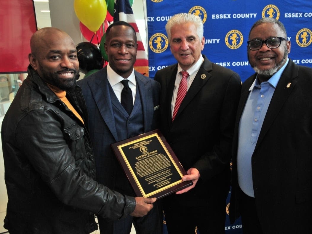 Raheem Morris – an Irvington native – was honored with this year’s Dr. Martin Luther King Jr. Leadership Award in Essex County.