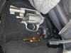 Police arrested a Florida resident at Newark Airport on Monday after finding a loaded handgun in his carry-on bag, authorities said.