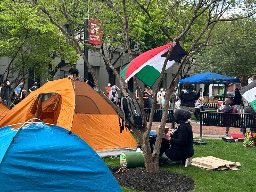 After an entrenched protest that lasted five-weeks, the pro-Palestine “Gaza solidarity camp” in front of Rutgers Law School in Newark, New Jersey was dismantled on Sunday.
