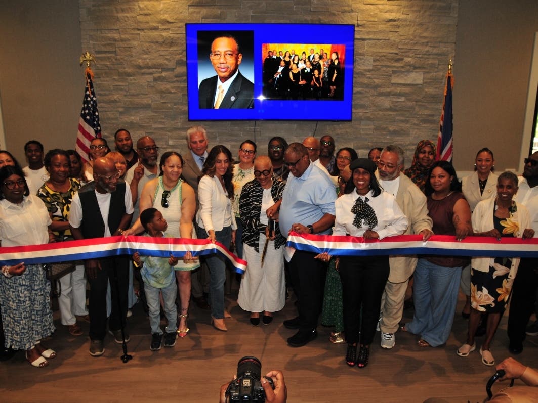 Essex County officials recently held a dedication ceremony for new Bilal Beasley Community Center in Irvington Park.