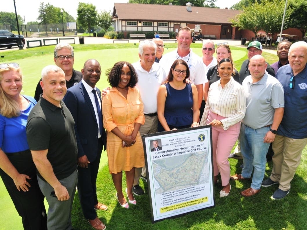 A $9.3 million series of upgrades are coming to the Essex County Weequahic Golf Course in Newark, officials announced Tuesday.