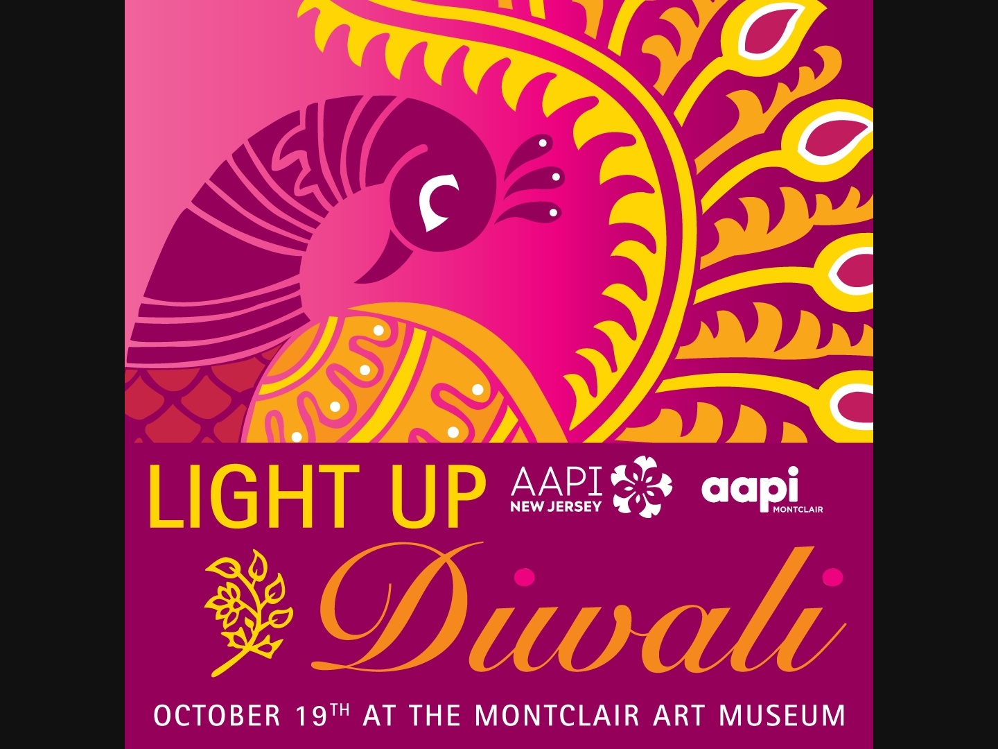 AAPI New Jersey’s annual fall cultural celebration will take place at the Montclair Art Museum on Saturday, Oct. 19.
