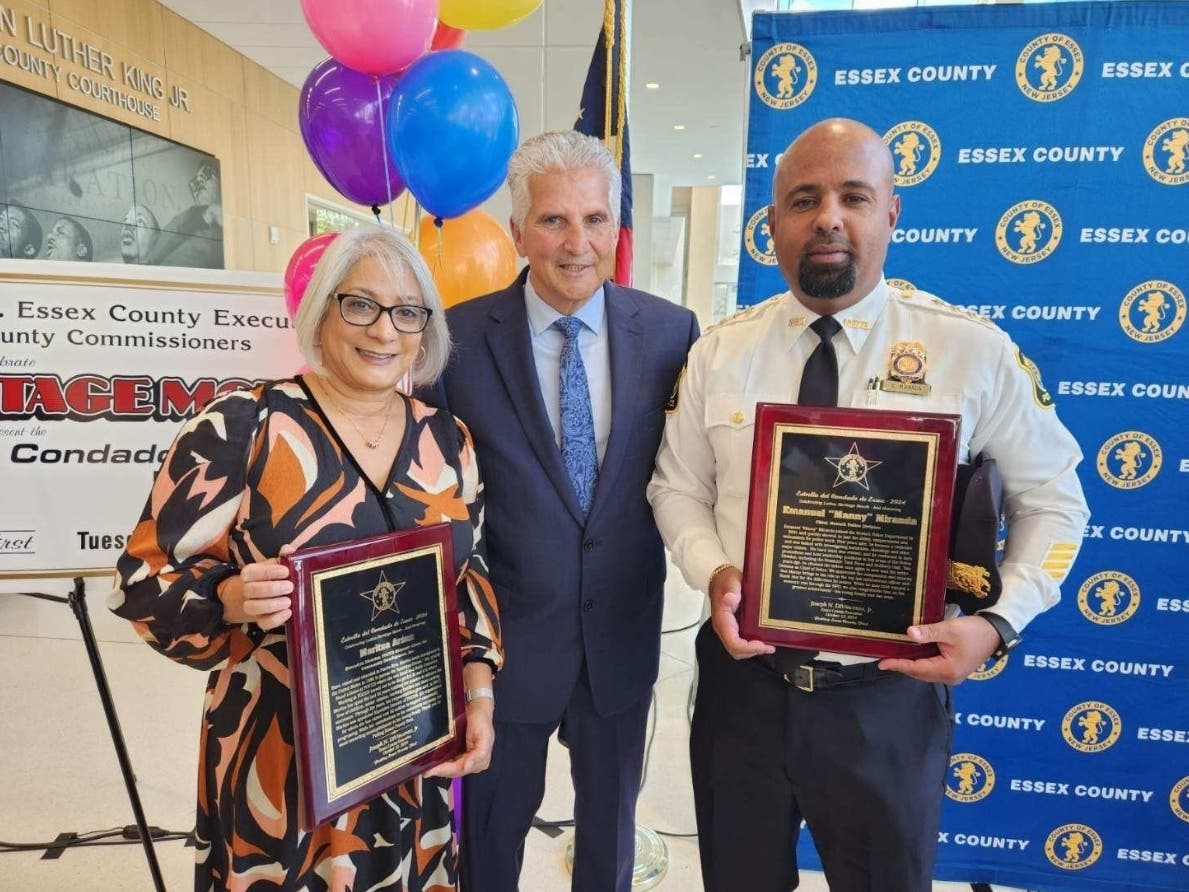 Two local community leaders – a police chief and the executive director of a nonprofit – recently earned awards as part of Essex County’s annual Latino Heritage Celebration.