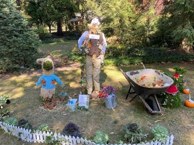 Van Vleck House and Gardens is bringing back its free “Scarecrows and Pumpkin Friends in the Gardens” event for the 2024 Halloween season.