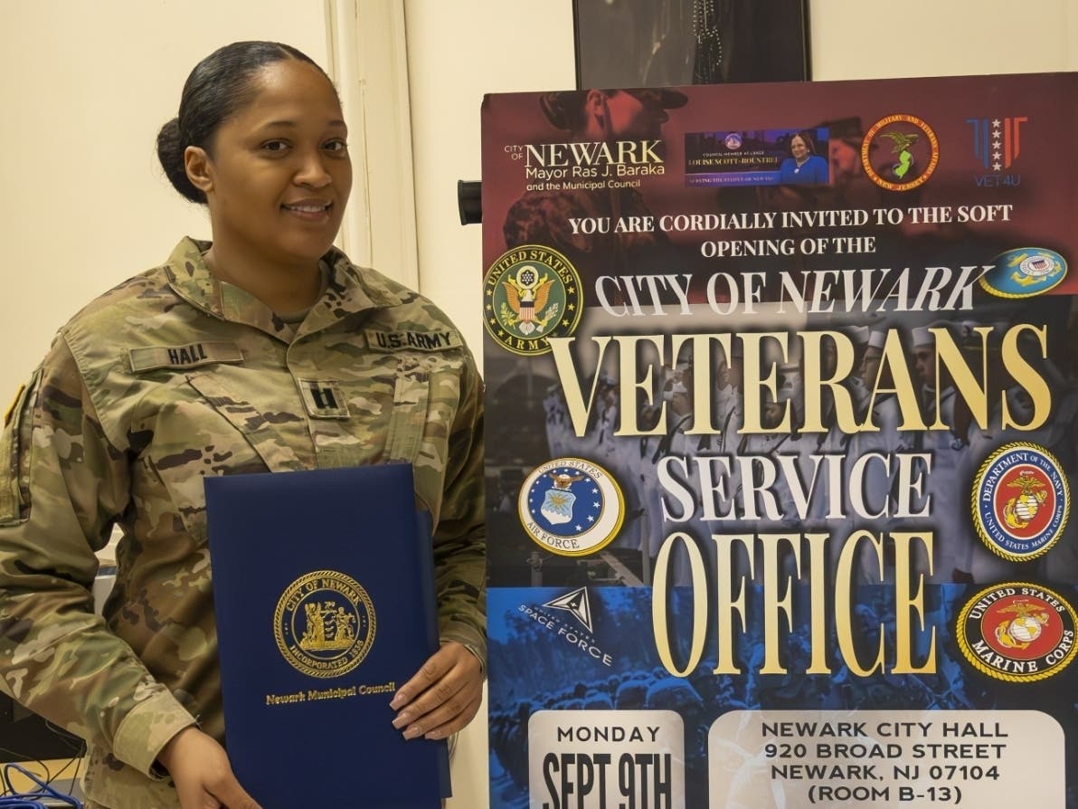 Newark recently cut the ribbon on its new Veterans Service Office, which is located in Room B-13 at 920 Mayor Kenneth A. Gibson Boulevard (formerly Broad Street).