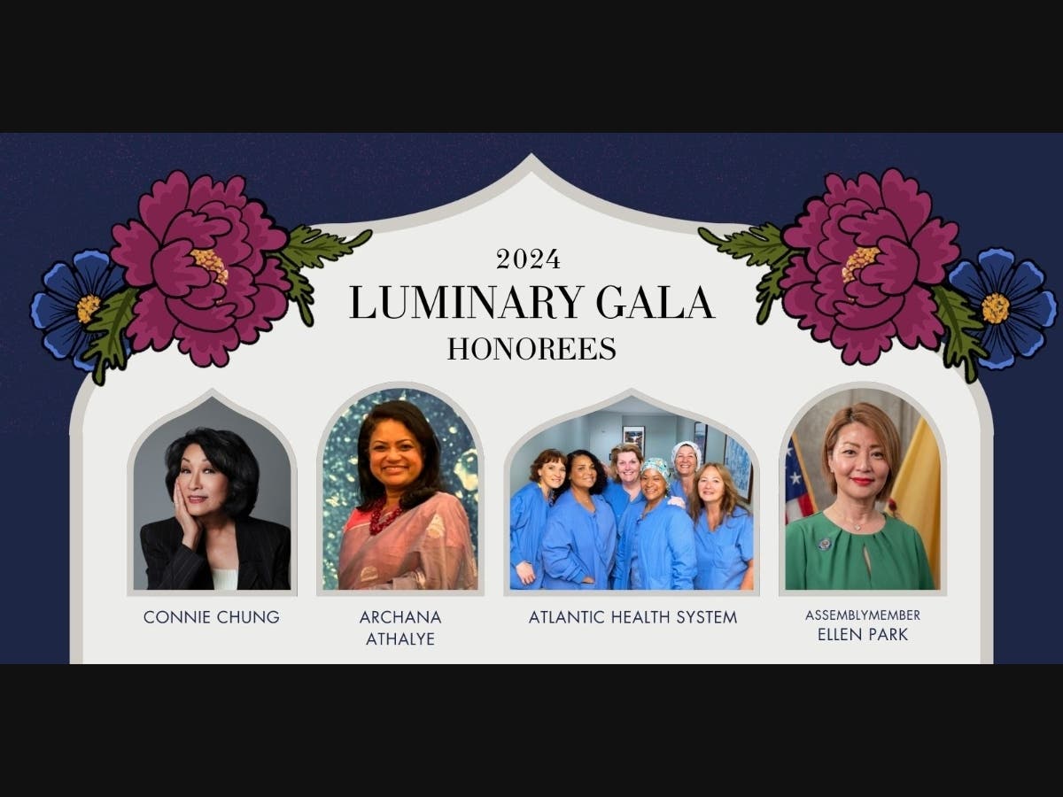 AAPI New Jersey will host a celebration of local heroes and community leaders at its annual gala on Friday, Nov. 15 at The Grove, 691 Pompton Avenue in Cedar Grove.