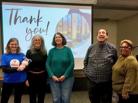 The Millburn Free Public Library hosted its second annual Volunteer Luncheon on January 31.