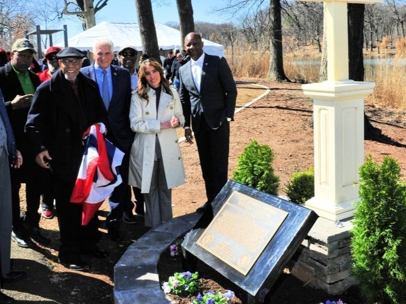Essex County officials recently dedicated a refurbished 2.2-mile walking path and outdoor fitness apparatus at Weequahic Park in the name of Willbur McNeil.