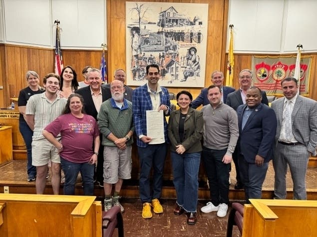 The Nutley Board of Commissioners issued a proclamation in recognition of LGBTQ Pride Month at their meeting last week.