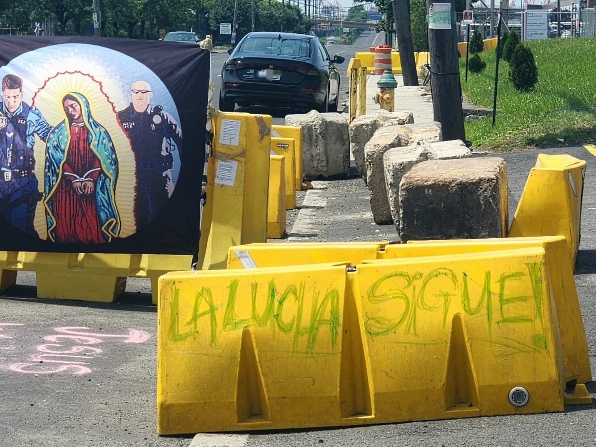 Pro-Immigrant Protests Continue Outside ICE Detention Center In Newark ...