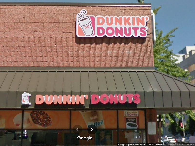 A burglar broke into a Dunkin’ donut shop in Newark, NJ and stole nearly $10,000 earlier this week, police say.
