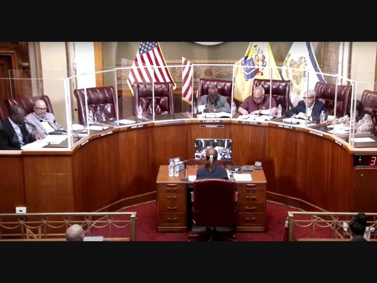 The Newark City Council discusses the proposed 2025 municipal budget at a meeting on Aug. 28.