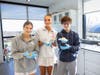 inquiry and innovation center,  marketing,  Adult,  Cream,  Dessert,  Female,  Food,  Glove,  Ice Cream,  People,  Person,  Woman