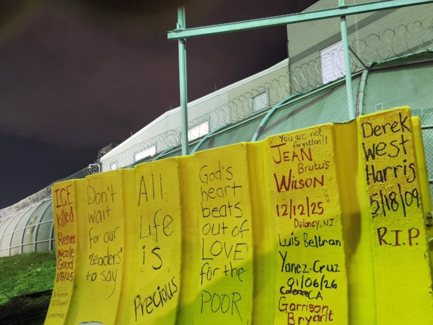 On Thursday, advocates in New Jersey shared a letter signed by 25 immigration detainees at Delaney Hall in Newark. The privately owned prison is the first federal detention center to open under the second term of President Donald Trump.