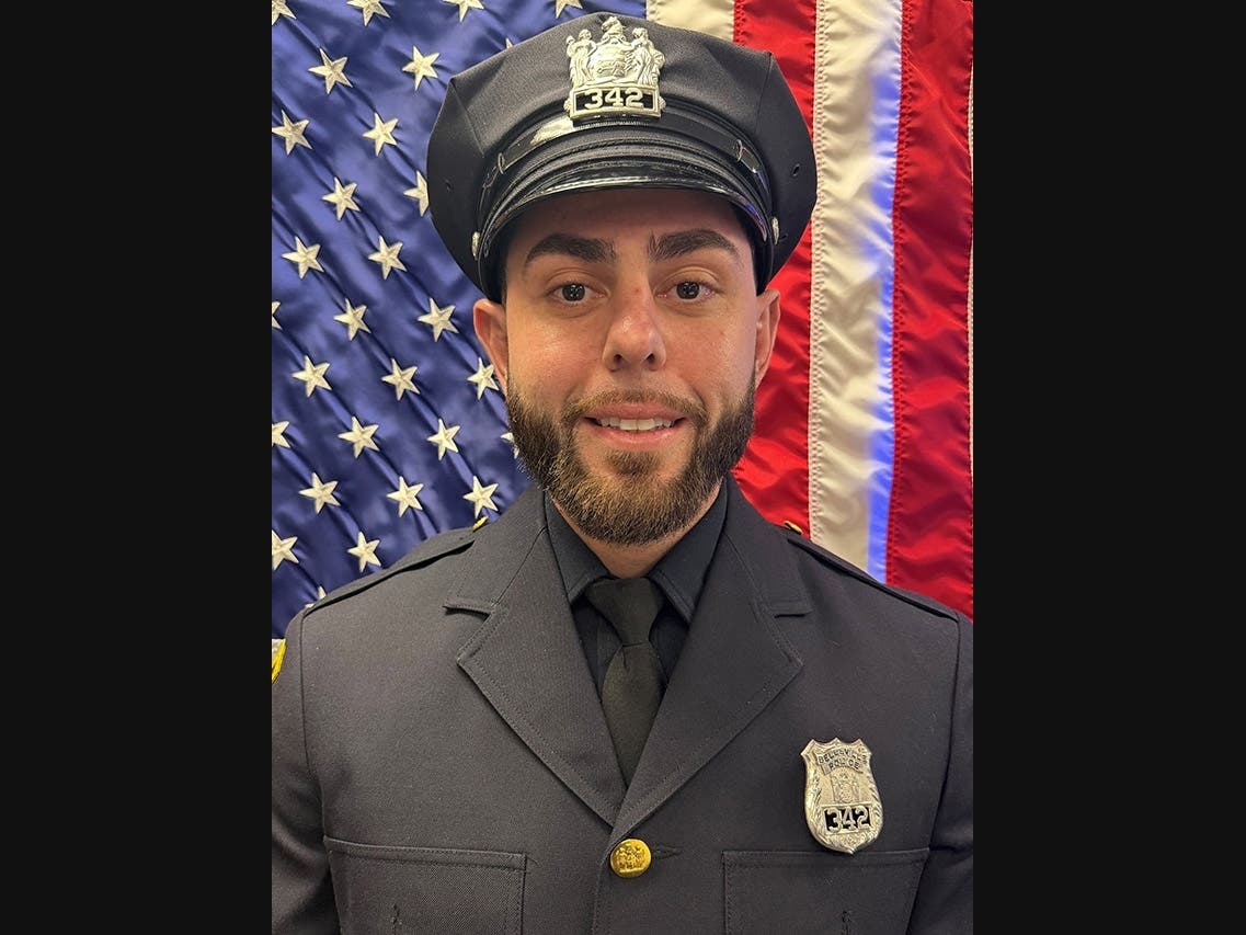 The Belleville Police Department recently named Frank Buongiorno as Officer of the Month for January 2026.