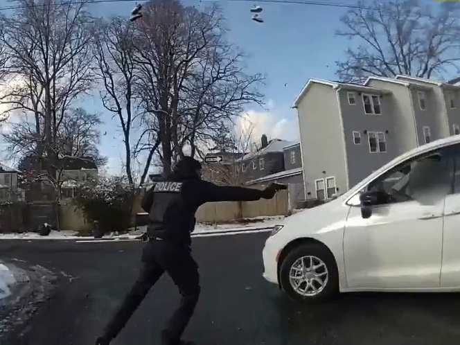 Authorities have released bodycam video footage and radio recordings of a police shooting in Newark, NJ that killed a man and wounded another person on Martin Luther King Jr. Day.