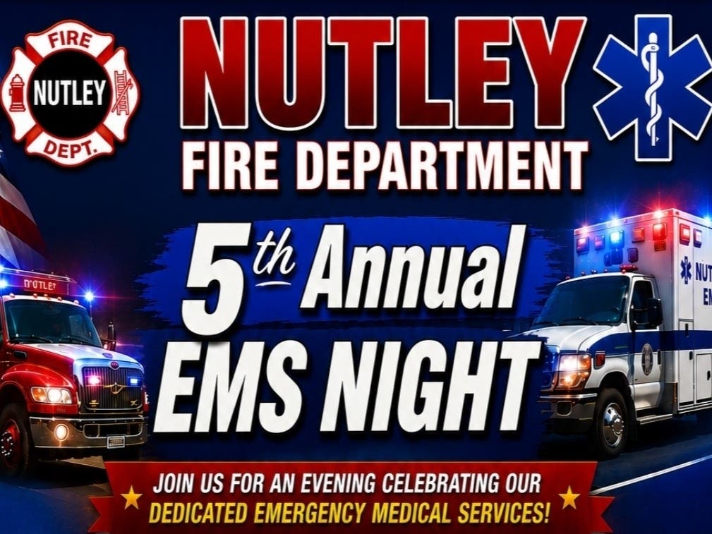 The Nutley Fire Department will host its fifth annual EMS Night event on Friday, May 15.