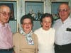 From Right to Left: Uncle Harvey married to Auntie Ann, Aunt Frances married to Grandpa Eric