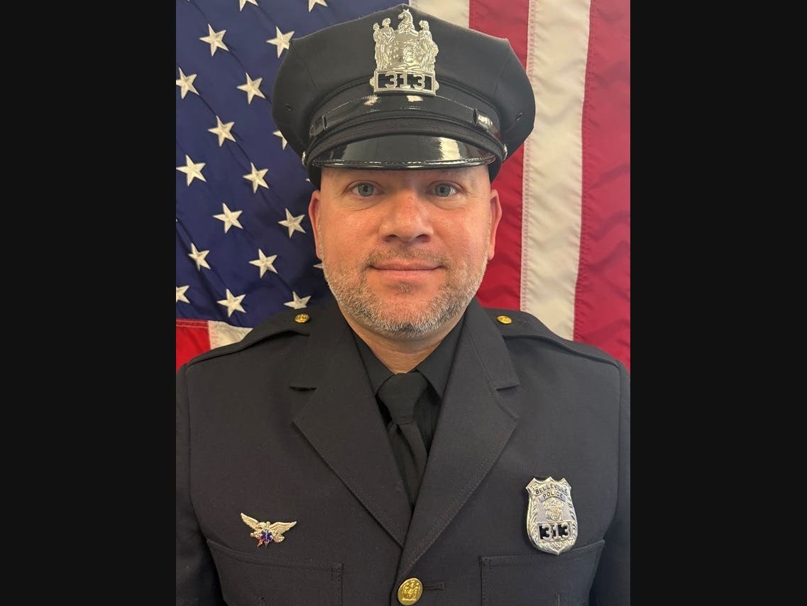 Thomas Collins was named as the Belleville Police Department's April 2026 “Officer of the Month.”