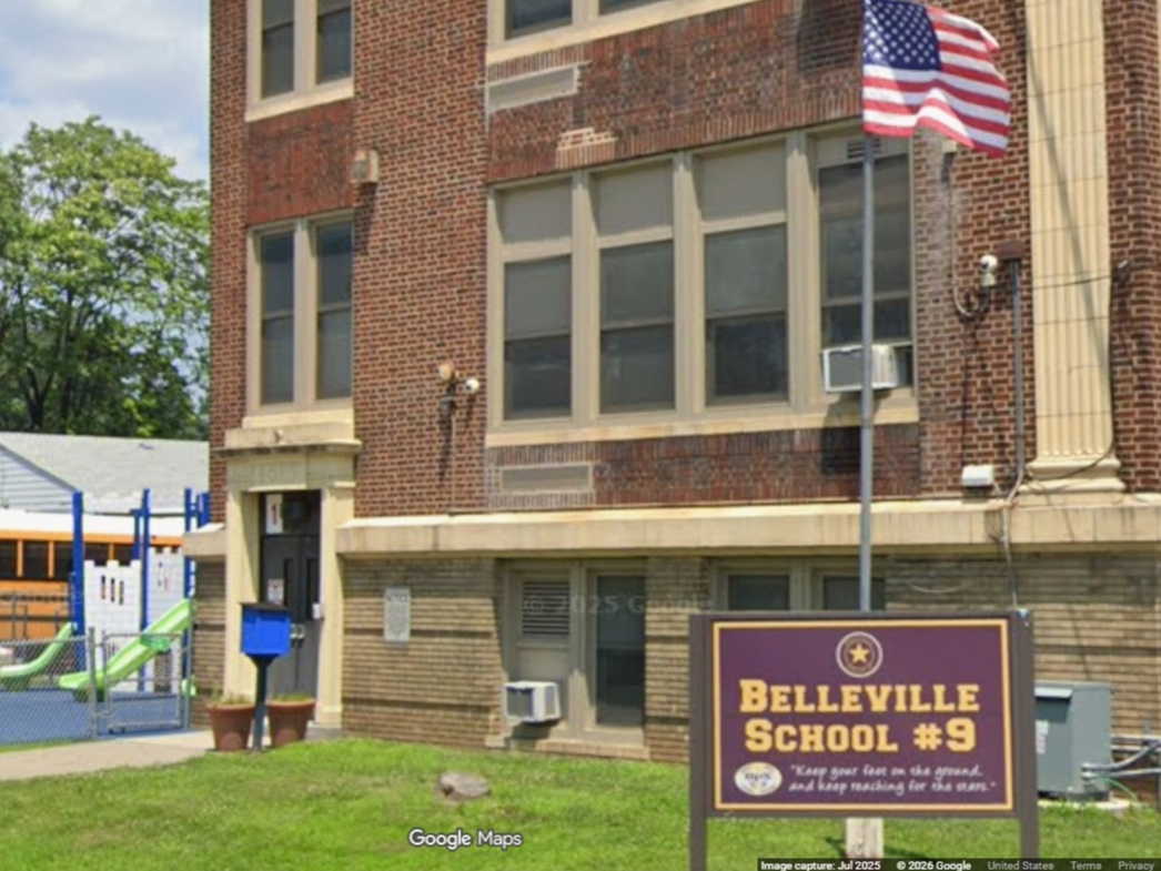 Students at School 9 in Belleville, NJ were relocated to the high school on May 15, 2026 after a power outage, administrators said.