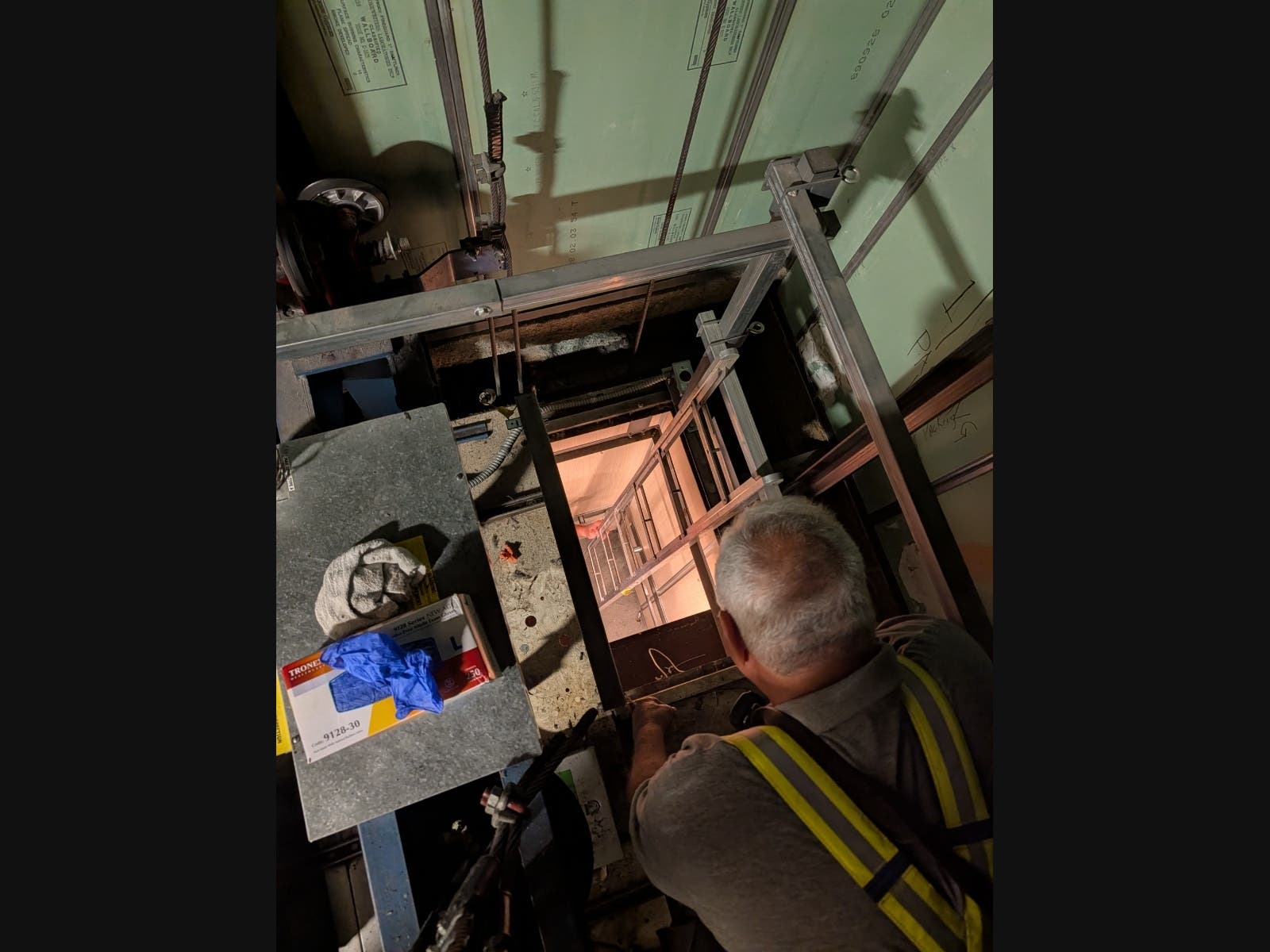 Four people were rescued after they were trapped in an elevator in Livingston, New Jersey, authorities reported.