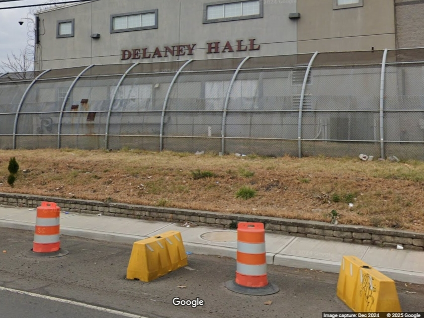 A car hit a woman who was protesting outside Delaney Hall in Newark, NJ on June 21, 2026, as shown on video footage circulated by immigration advocates. She plans to file a lawsuit, Newsweek reported.