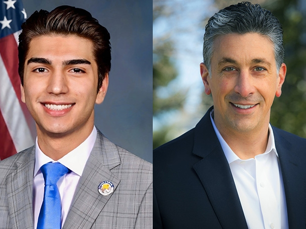 A public swearing-in ceremony will take place for Belleville Mayor-Elect Frank Vélez (left) at noon on July 1, 2026. Belleville’s newest town council members – Danyale Wells and Michelle Rodríguez – will also be sworn in at the ceremony.
