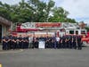 Members of the Cooperman Barnabas Medical Center neurology team visited West Orange Fire Headquarters to recognize several firefighters for their outstanding actions during a medical emergency response in March 2026.