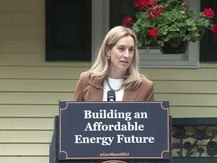 Gov. Mikie Sherrill signs legislation to advance several major energy affordability and accountability measures in Woodstown, NJ on July 7, 2026.