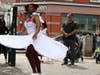 Students from Beyond the Boogie Dance Company perform at Montclair's Juneteenth flag raising event on June 19, 2026.