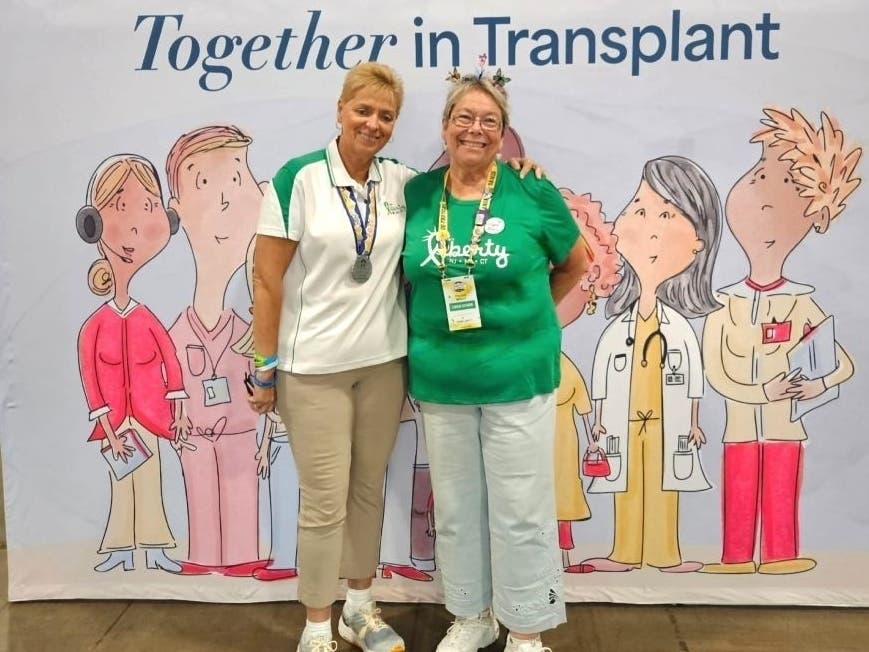 Livingston resident Patricia "Pat" Milford and Wayne resident Jean Sime recently celebrated a big milestone: the seventh anniversary of the lifesaving kidney transplant that forever changed both of their lives.