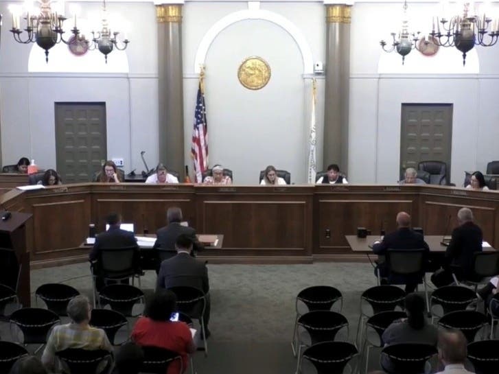 The Bloomfield Town Council holds a public hearing and vote for the 2026 municipal budget on July 28, 2026.