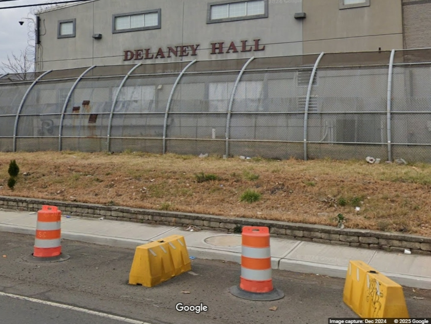 Delaney Hall in Newark, New Jersey was the first federal detention center to reopen under the second term of President Donald Trump. It is owned and operated by the GEO Group.