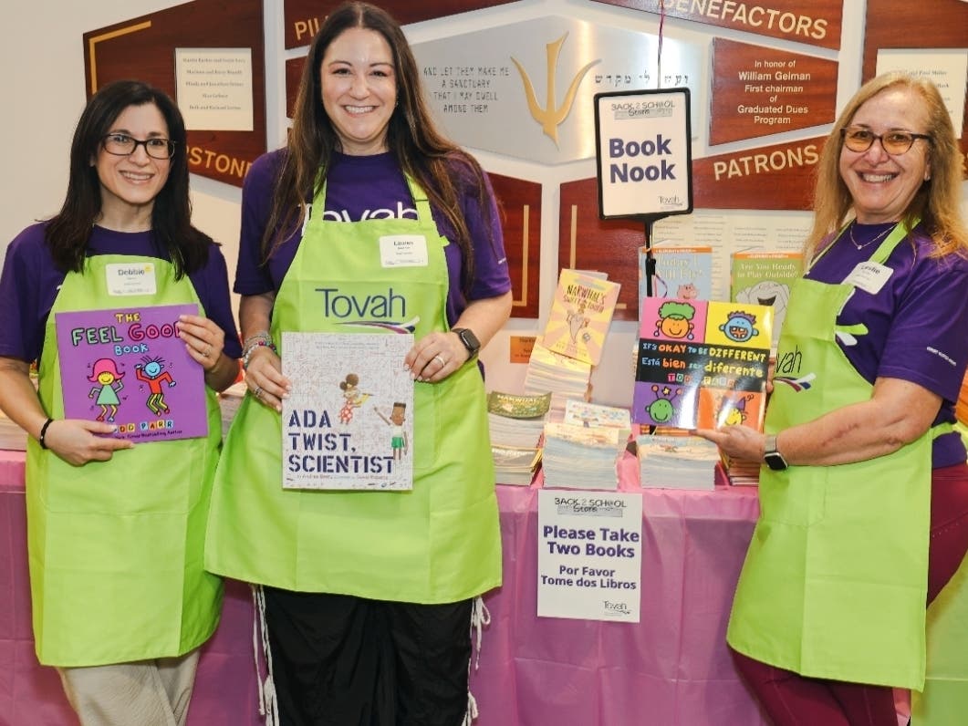 Hundreds of children "shopped for free" at Tovah’s 2026 Back 2 School Store held on Aug. 2, 2026.