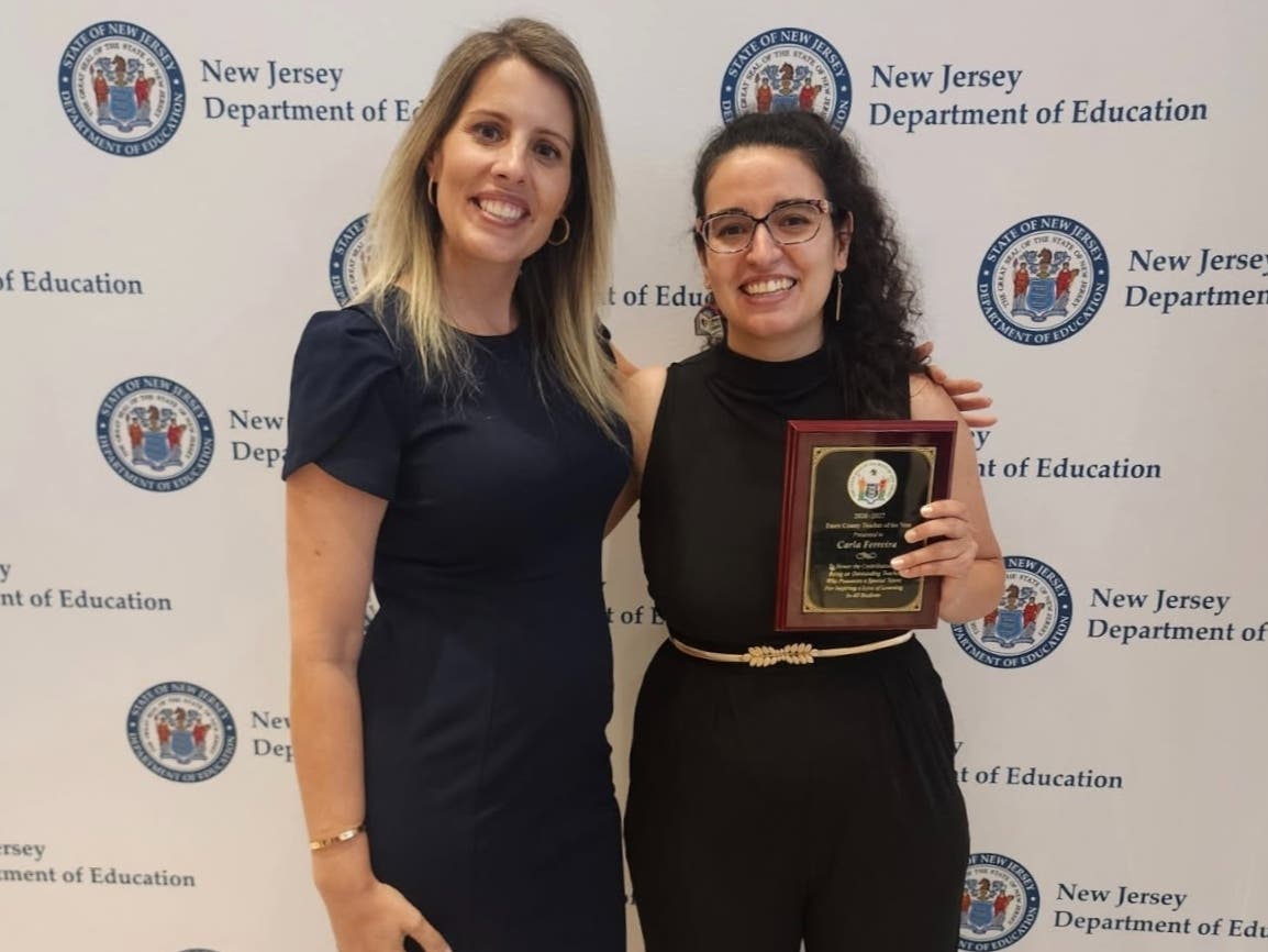 The New Jersey Department of Education named Carla Ferreira as its 2026-2027 Teacher of the Year in Essex County. She is a high school teacher in Newark.