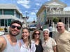 Bloomfield resident and double lung transplant recipient Tony Moyet (right) enjoys a precious moment with his stepson, E.J. Hendrickson; daughter, Sophia Moyet; wife, Arlene Rosado; and mother-in-law, Juana Rosado