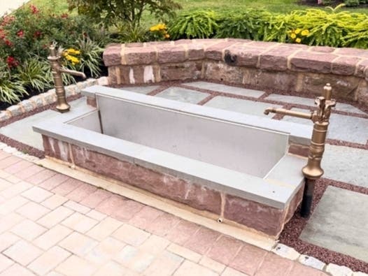 The well on Vincent Place in Nutley provides filtered drinking water sourced from aquifers in northern Essex County.