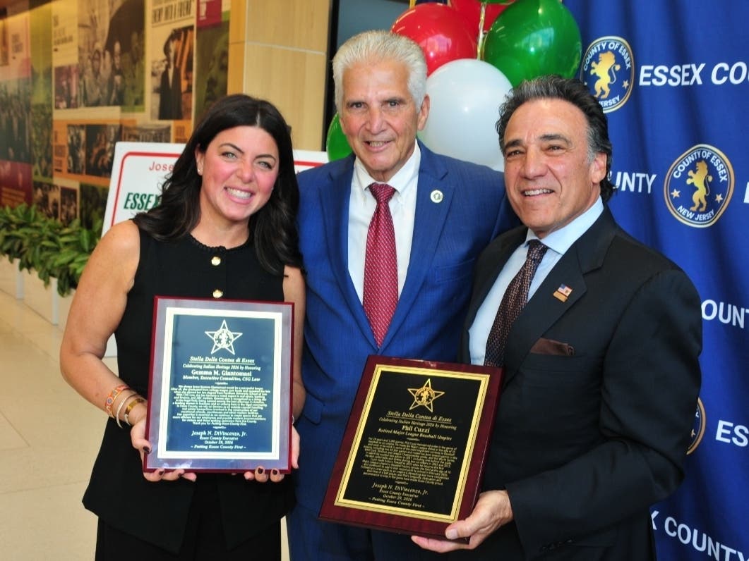 Essex County’s annual Italian American Heritage Month celebration honored two local community leaders: Gemma Giantomasi, and Phil Cuzzi.
