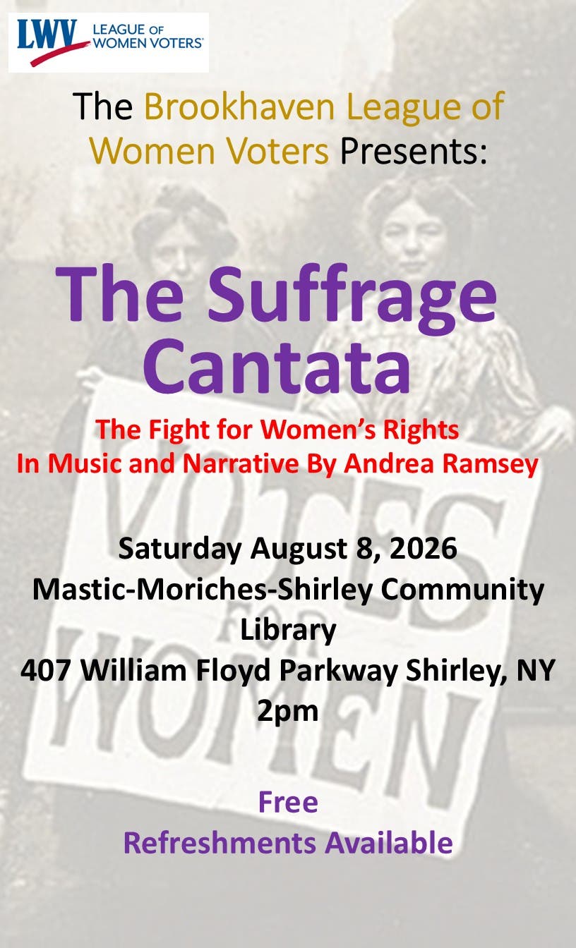 The Suffrage Cantata